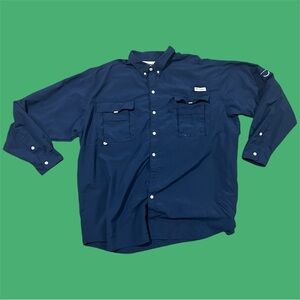 Long Sleeve Columbia Sportswear PFG Pro Fishing Gear - Big & Tall 3XLT